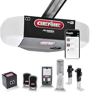 Genie 7155-TKV Smart Garage Door Opener StealthDrive Connect - Ultra Quiet opener, WiFi, Battery Backup - Works with Alexa & Google Home