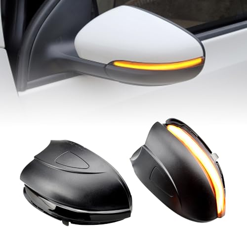 QKLsudua VW Golf 6 R Line LED Side Mirror Signal (2pcs)