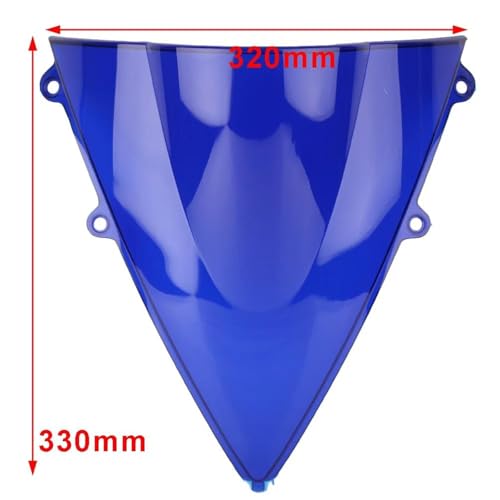 Pare-brise double bulle CBR1000RR 2012-2016 noir - 3