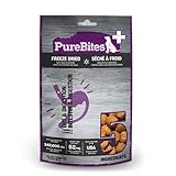 PureBites+ Gut & Digestion Freeze Dried Dog Treats, 5 Ingredients, Made in USA, 3oz