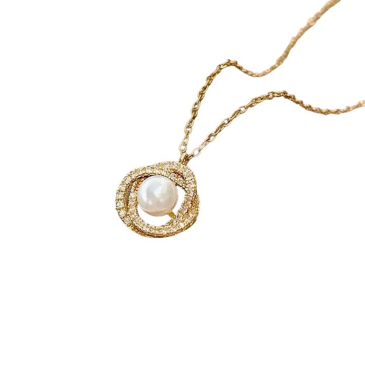 18k Gold Plated Stainless Steel necklace with adjustable Link Chain for Women and Girls. Waterproof, Anti-Tarnish, Hypoallergenic - Valentine Gift … (Pearl ring) (B0CSM82TQ1) Amazon Price History, Amazon Price Tracker