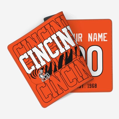 Image of ANTKING Cincinnati Mouse Pad Custom Name and Number Desk Pad for Men Women Youth Gifts