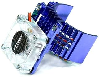 Integy RC Model T8074BLUE Motor Heatsink 540 Size w/Cooling Fan for Slash Stampede 2WD Rustler 2WD Bandit