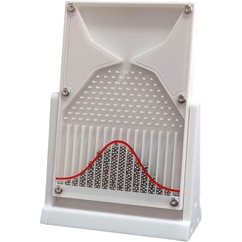 Bild: Galton-Brett for den Schreibtisch, Demonstrationsmodell for Wahrscheinlichkeiten, effektives Experimentierwerkzeug for statistische Gesetze, Lernspielzeug for Galton-Platten, Lehrmittel f�r 33,85 EUR (-3%) statt 34,85 EUR bei amazon.de
