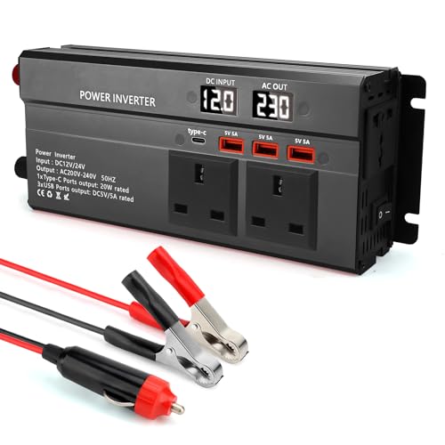 VINGVO 1000W Car Power Inverter
