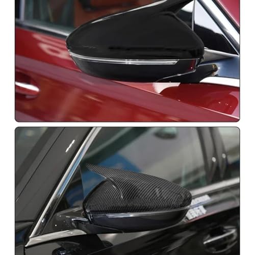 Coques de rétroviseurs Peugeot 2008 2020-2023 boîtier noir brillant