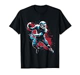 Amercian Football Spieler Geschenk T-Shirt
