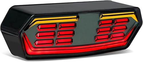 Luz trasera para motocicleta CTX700N 2014 de ajuste preciso y óptica oscurecida