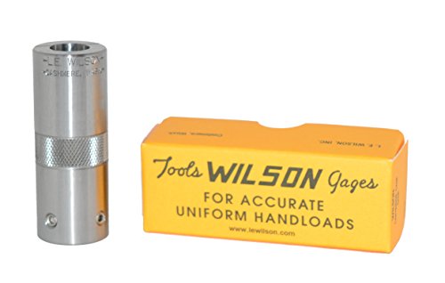 L.E. Wilson CGA-375HH H&H Magnum Adjustable Case Gage, Polished Steel