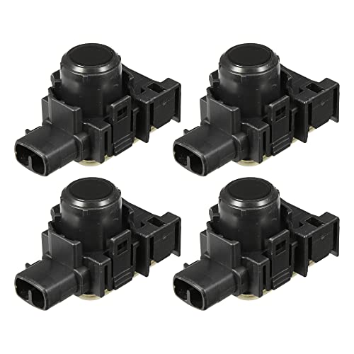 X AUTOHAUX 4 Pcs Car Bumper PDC Reverse Parking Assist
