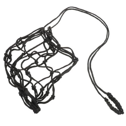 VICASKY Adjustable Soccer Juggling Trainer Net for Youth Kick Practice Portable Football Training Equipment for Skill Development Durable and Convenient Soccer Ball Net Black