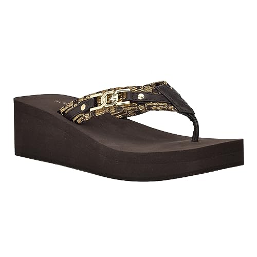 Image of GUESS Women's Ediva Wedge Sandals