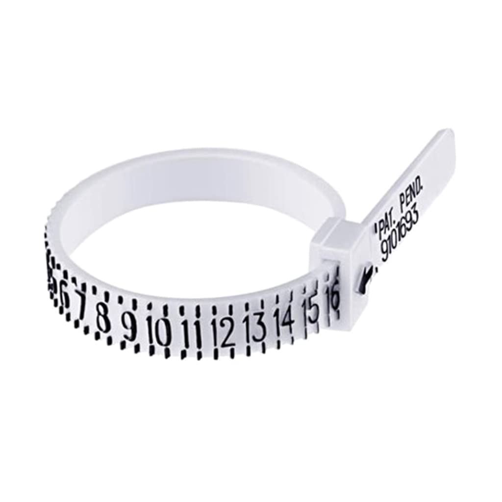 CAZSTYK Ring Sizer Measuring Set Meter Measure Tool Finger Measurer Jewelry Sizing Tool Reusable Finger Ring Sizer for Women/Men