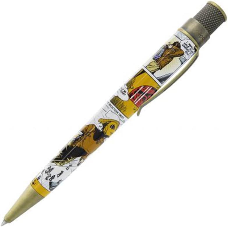 Retro 51 First Flight Comic Panel, The Rocketeer x Okkto Licensed Rollerball Pen