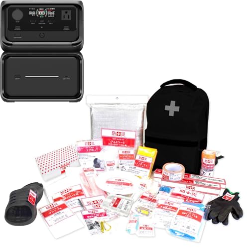 �R�P(YAMAZEN) �h�ЃO�b�Y 30�_ �Z�b�g + EcoFlow �|�[�^�u���d�� + ��p�G�N�X�g���o�b�e���[ (RIVER 3 Plus (Wireless)+ EB580) 286Wh 572Wh �ő�858Wh�e�ʊg���\ ���o�C���o�b�e���[��