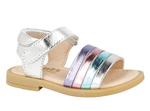 Conguitos Florencia, Zapatos para bebé para Bebés, Plata, 24 EU