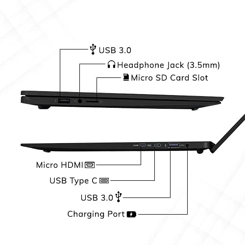 Image of Avita LIBER V NS14A8INF542-MB Intel Core i5-10210U 14 inch(35cm) Thin and Light Laptop (UHD Graphics 620 / 8GB /256GB SSD /Windows 10 Home /Backlit Keyboard /Fingerprint Sensor /MSO 365) Matt Black, 1.28 kg