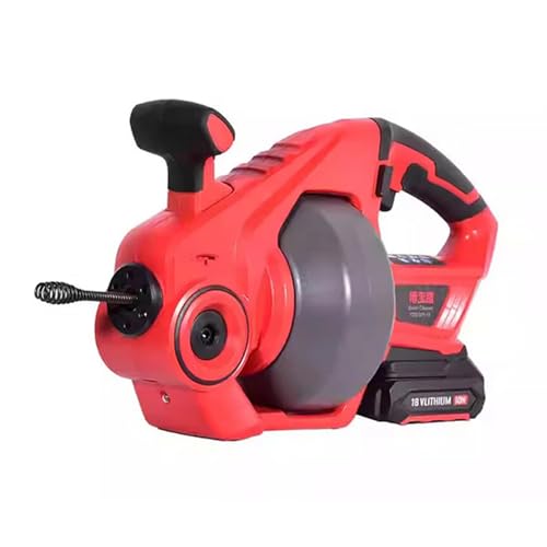 Professional Sewer Toilet Clogged Cleaning Tool Electric Pipe Unclogger Portable 3/4