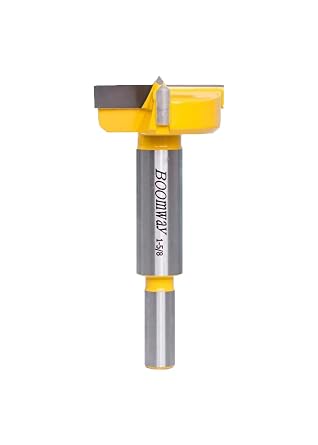 Forstner Drill Bit 1-5/8 | 41.3mm with YG6X Carbide, Suitable for fine Woodworking, Cabinet Making, etc