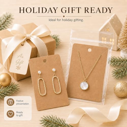 Image of ovsor Works Great Earring Display Cards - Well-made 3.5 x 2.4 Inches