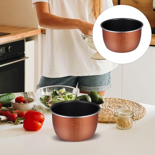 Sewroro Electric Pressure Cooker 5L Non-Stick Inner Pot Aluminium Alloy Replacement Cooking Bowl for Rice Cooker and Diverse Meal Preparation - Image 8