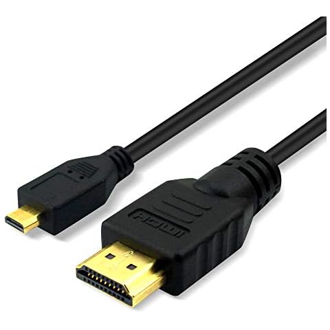 CBUS 10ft (3m) HDMI to Micro HDMI Cable for GoPro Hero, Canon EOS M50 M5 M6 M100 Panasonic LUMIX G7, G9, G80, GX8, GX80, GX800, G90, GH4R, FZ82, GF7, Sony Alpha a6400, a9, a7 III, a7R III, a7S II Cover