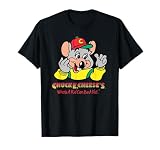 Chuck E. Cheese's Where A Kid Can Be A Kid Retro Chest Logo T-Shirt