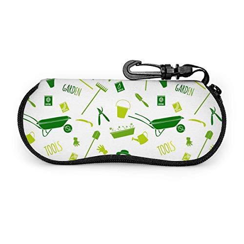 Preisvergleich Produktbild Beating Heart Brille Brillenetui Garden Tools Sonnenbrille mit Verschlussschnalle Soft Bag Ultraleichtes Tauchgewebe Reißverschluss Brillenetui
