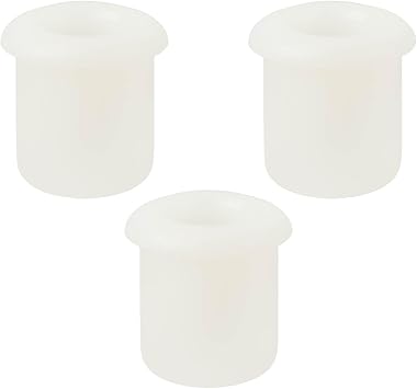 OTOTEC 3pcs Tailgate Star Emblem Grommet 6.8x7mm Compatible with Benz Mercedes W107 W124 W126 W129 W140