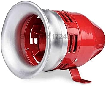 Heavy duty Motor siren MS-390 12V 24V 220V Automotive Air Raid Siren Horn Car Truck Motor Driven Alarm small motor buzzer - (Speed(RPM): 24V)