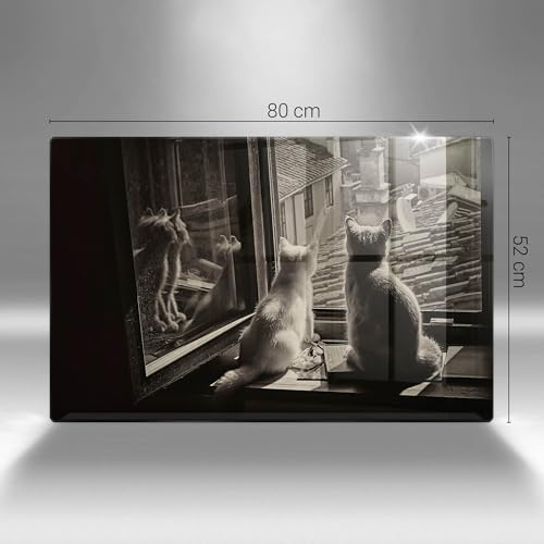 Planche à Découper Verre Résistant Wallfluent 80x52cm Protection Induction Hygiénique