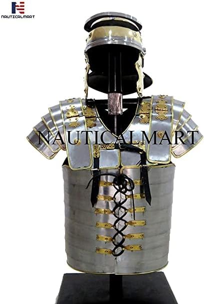 Nauticalmart Roman Lorica Segmentata Body Armor Legionaries Cuirass Halloween Costume