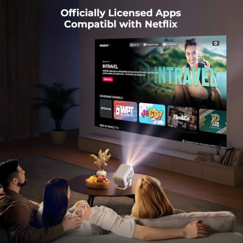 Miniatura 2 de [Compatible con Netflix] Proyector Inteligente 1080P Nativo, Android 13