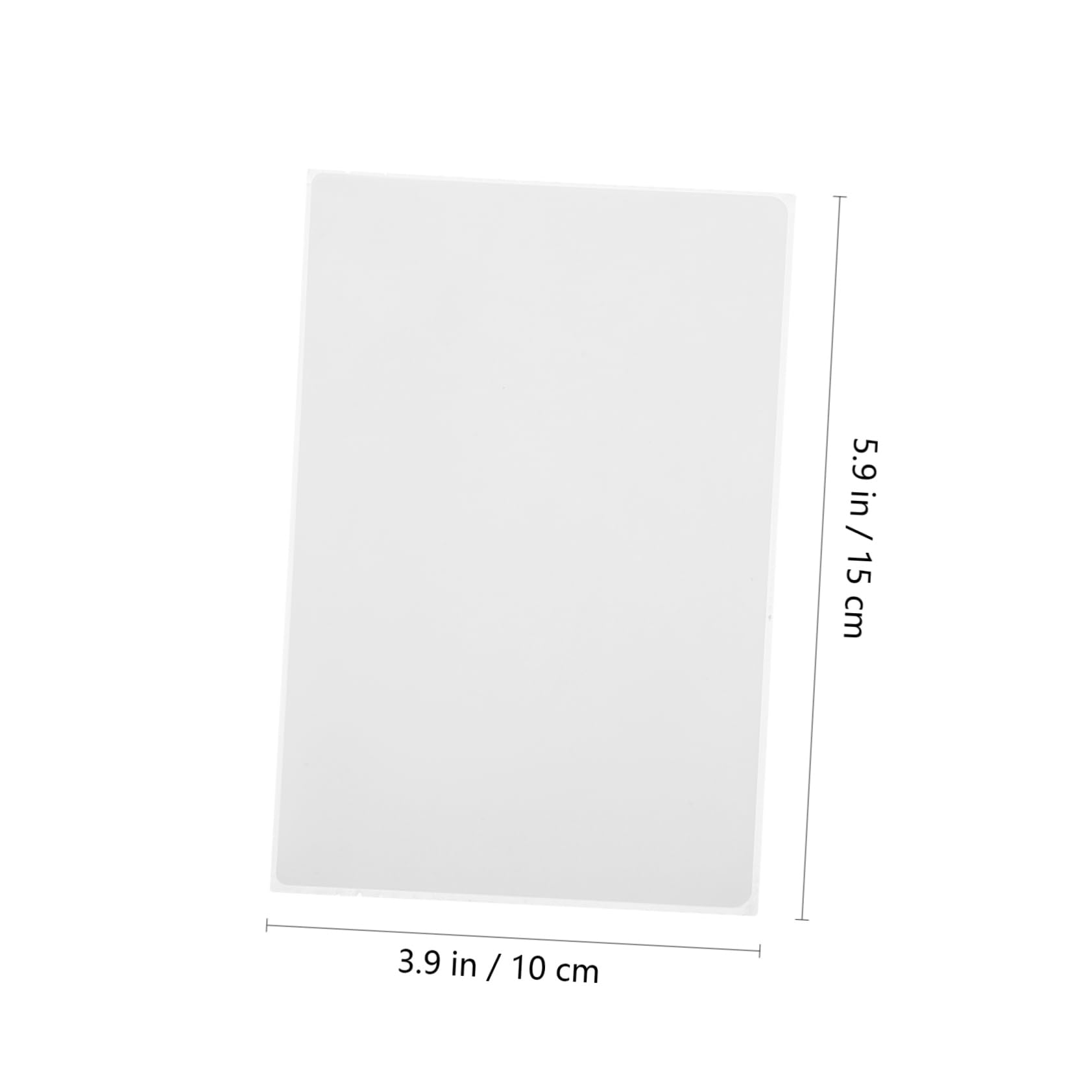 Selbstklebende Thermoetiketten Papier 100x150mm 500 Stück