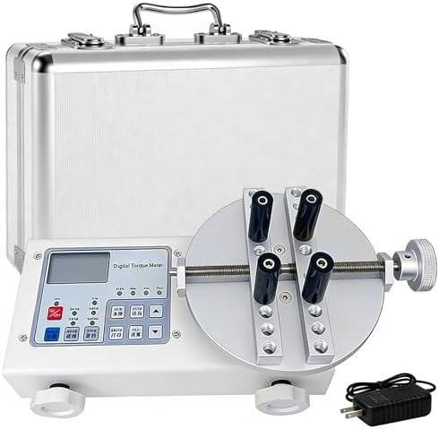 Digital Torque Meter - Portable Bottle Cap Torque Wrench, Precision Torque Gauge for Electric & Pneumatic Screwdrivers, HP50 - Accurate Measurement for Professionals & DIY Enthusiasts