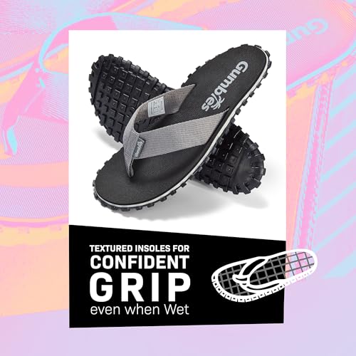 Gumbies Duckbill Unisex Waterproof Flip Flops with Supersoft Fabric Toe Post and Durable Recycled Rubber Sole - Comfort Guaranteed2