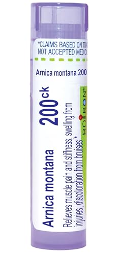 Boiron Arnica Montana 200Ck for Muscle Pain, Stiffness, Swelling from Injuries & Bruises - 80 Pellets - image 1