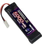 Amazon.co.jp: 8.4V ニッケル水素バッテリー 5000mAh大容量 NiMH電池