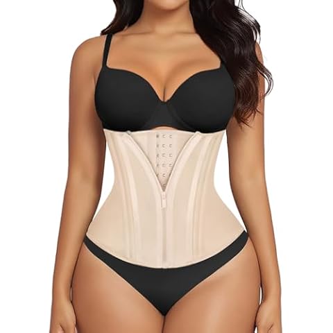 SHAPERX SZ7310 Beige Waist Trainer Cover