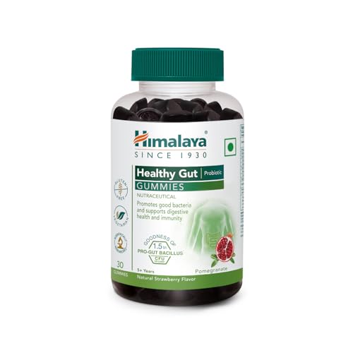 Himalaya Healthy Gut Probiotic Gummies | Pack of 30s | Nutraceuti...