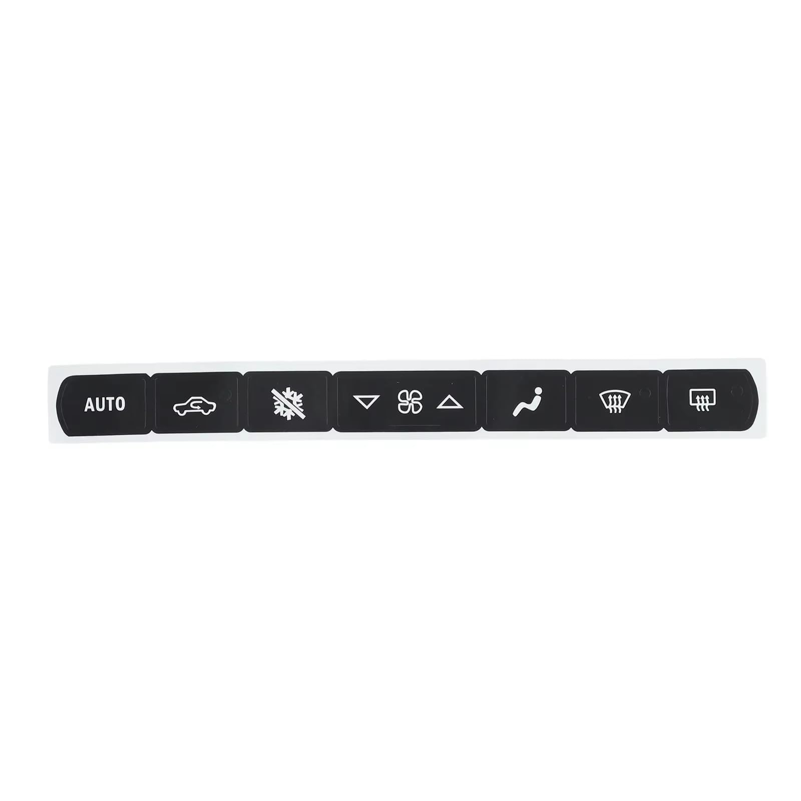 Interior Button Sticker Compatible with Corvette for C6 2005-2013 1set AC Climate Control Button Repair Decal Sticker Air Conditioning Panel