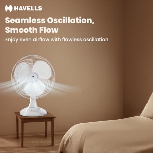 Havells Sameera 400mm Table Fan - Image 4 of 5