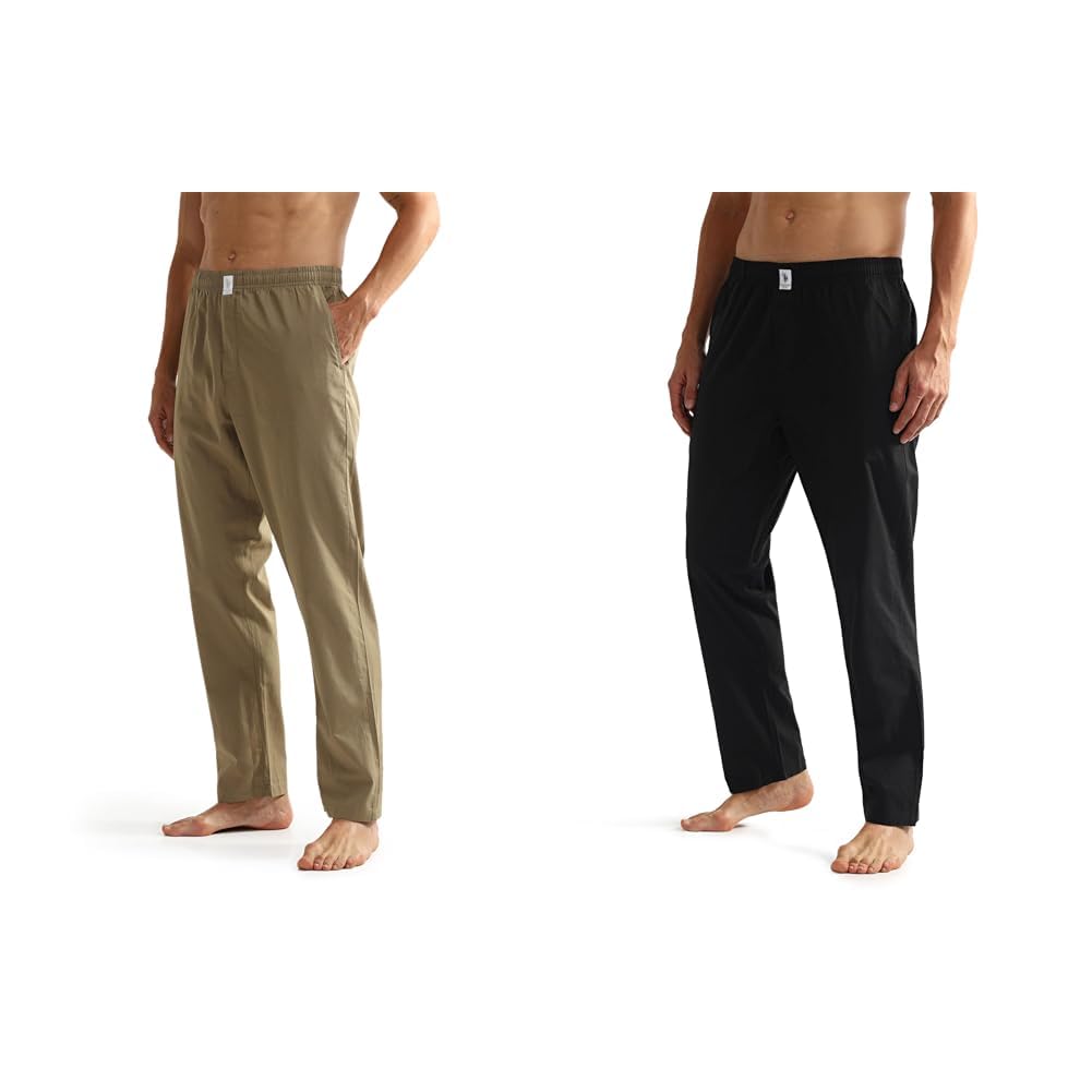 u.s. polo assn. Men's Comfort Fit Mid Rise Pants - Pack of 2-picture-27
