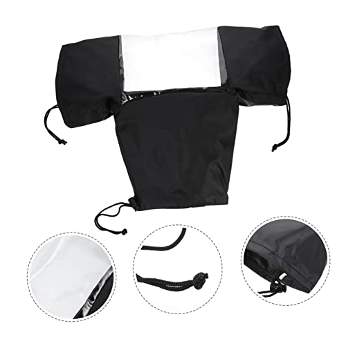 Funda para cámara impermeable HOMSFOU con mangas de tejido PPE para lentes 3