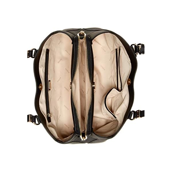 GUESS Women's Satchel, Shoulder Bag, Black, One Size - Image 3