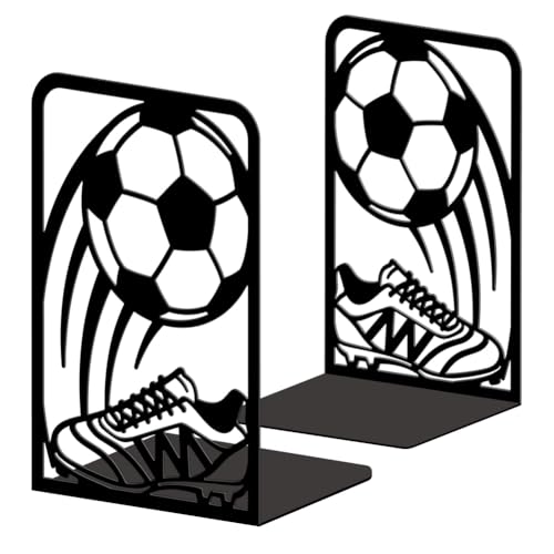 Soccer Metal Bookends
