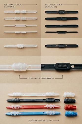 Image of Loose Paper Clip, Paper Binder, Paper Fastener, Color Plastic, Report File Clip, Assorted 90 Nos