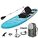 FBSPORT Tavola da SUP Gonfiabile, Stand Up Paddle Board con Sedile, Tavola Stand Up Paddling 15 CM di Spessore, Tavola da Paddle Tavola da Surf con Pompa, Pagaia e Accessori Completi