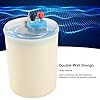 Double Wall Calorimeter PVC Large Capacity Heat Measurement Electric Kit for Physics Laboratory Experiments Students and Enthusiasts