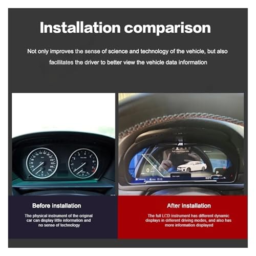Solución analógica a digital tablero BMW 12,3 pulgadas 4